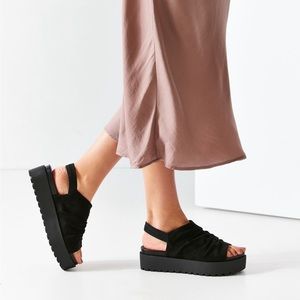 Chunky plant form sandals